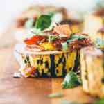 Delicata squash and eggs