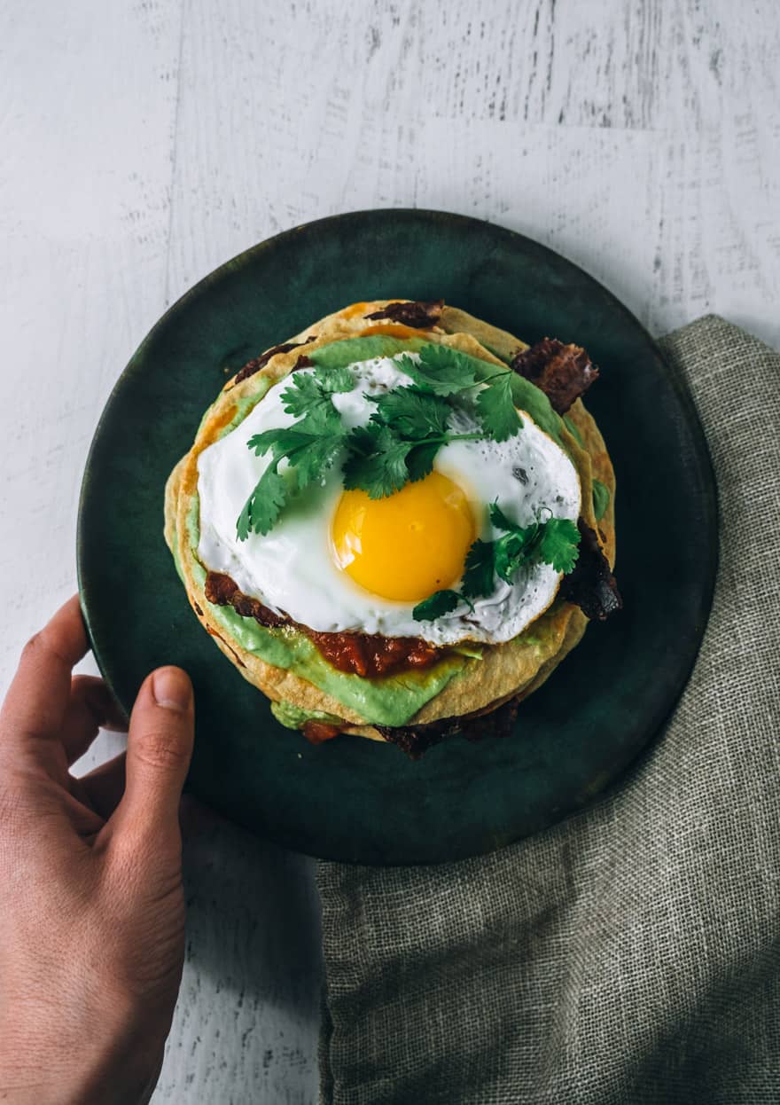 Paleo Savoury Pancakes #paleo #pancakes