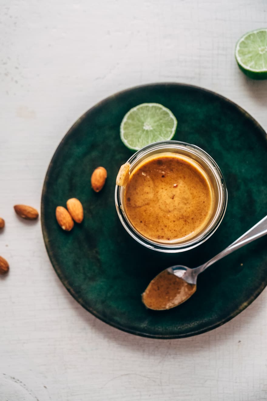 Whole 30 Thai Almond Butter Sauce