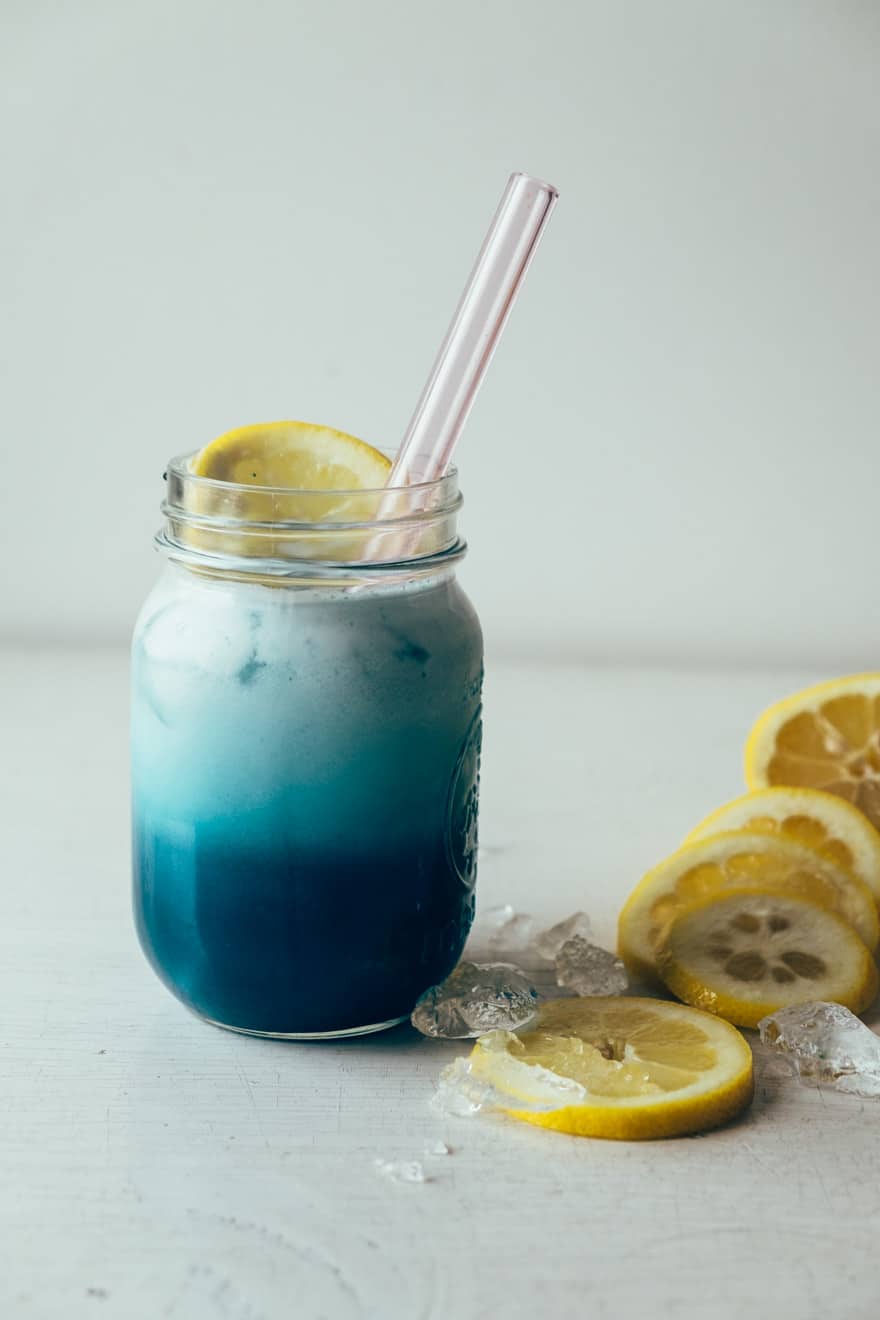 Tahitian Lemonade with Blue Majik