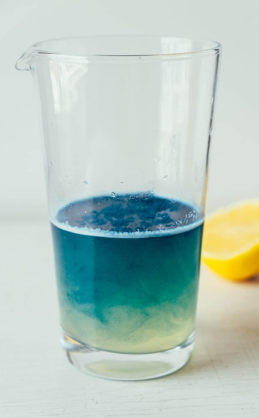 Tahitian Lemonade with Blue Majik