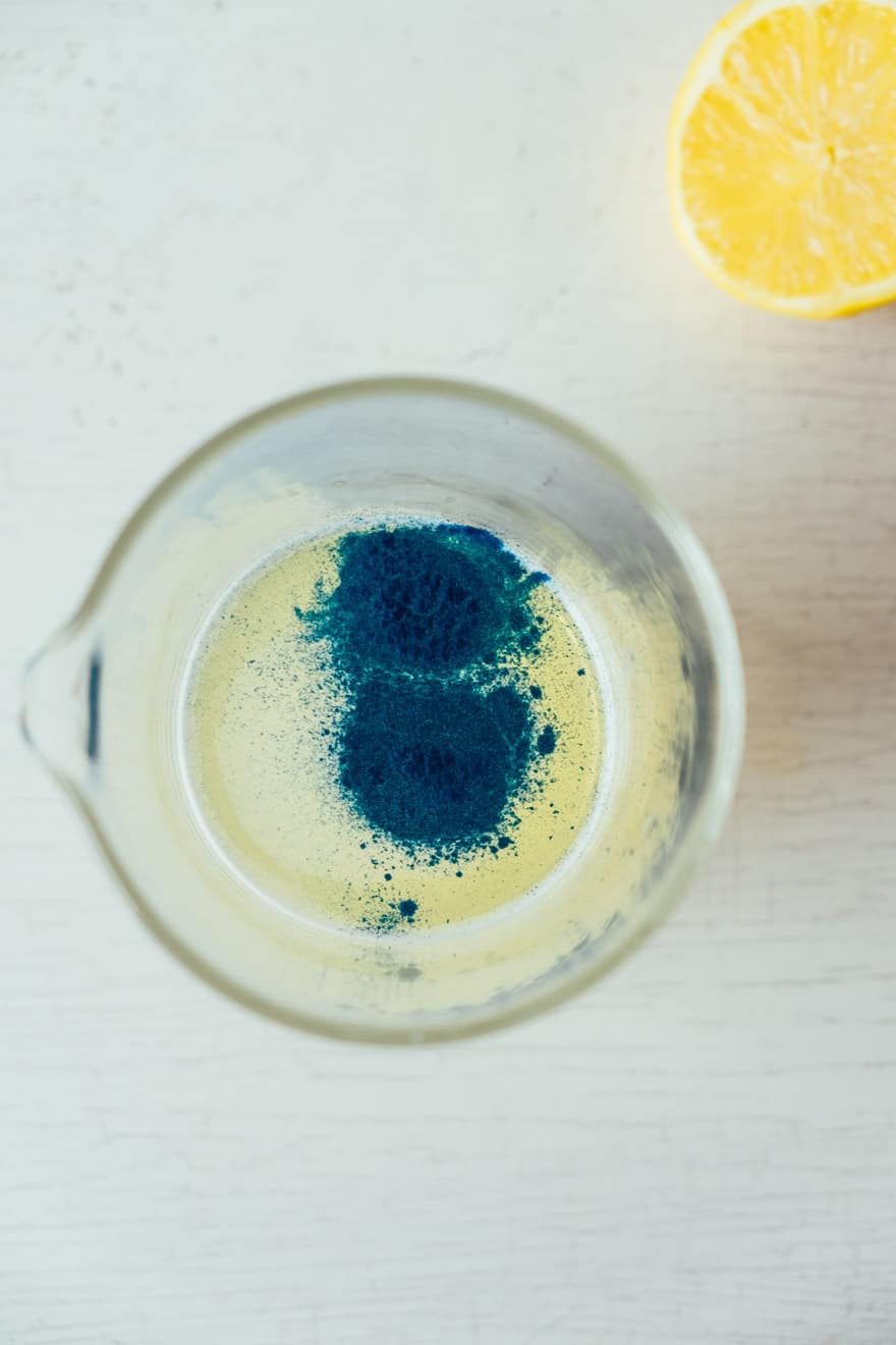 Tahitian Lemonade with Blue Majik