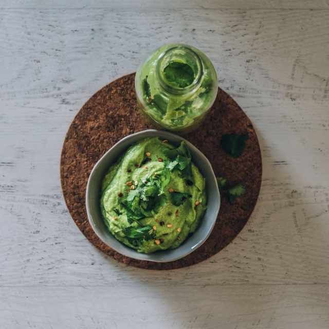 Green Apple Jalapeno Sauce #vegan #paleo