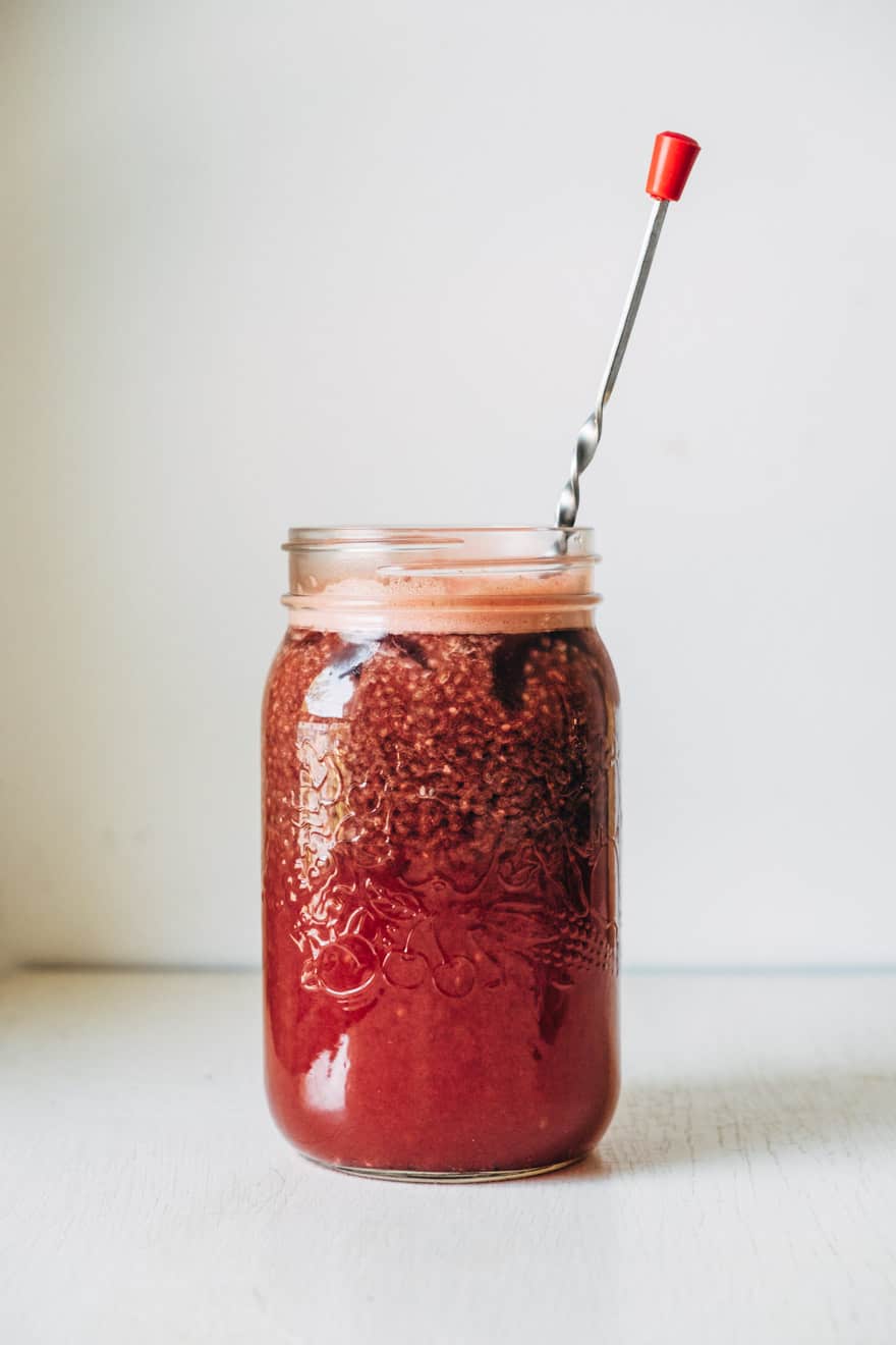 watermelon & holy basil chia fresca #recipe #healthy #paleo